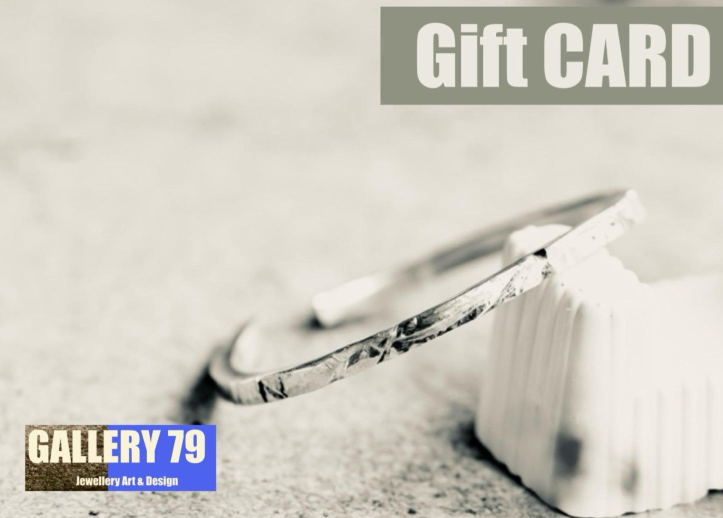Gift Card (Physical) - Gallery 79 – Jewellery Art & Design